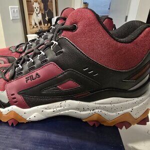 FILA - Men's Oakmont TR Mid Shoes 1JM01276 202 Trail Hiking Size 10 M NEW